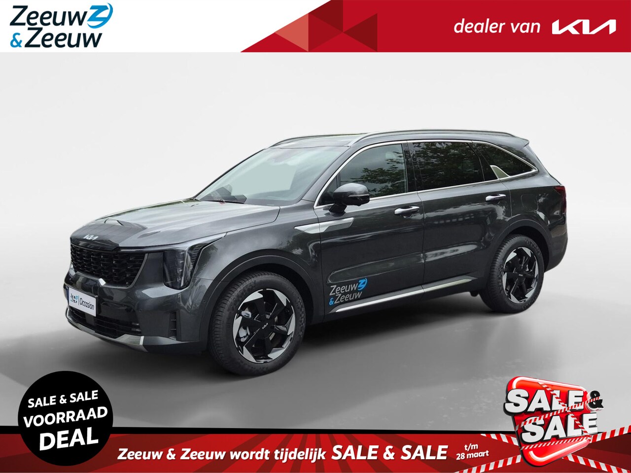 Kia Sorento - 1.6 T-GDi Plug-in Hybrid 4WD ExecutiveLine 7p. | Airco | Navi | Camera | LM Velgen | DEMO - AutoWereld.nl