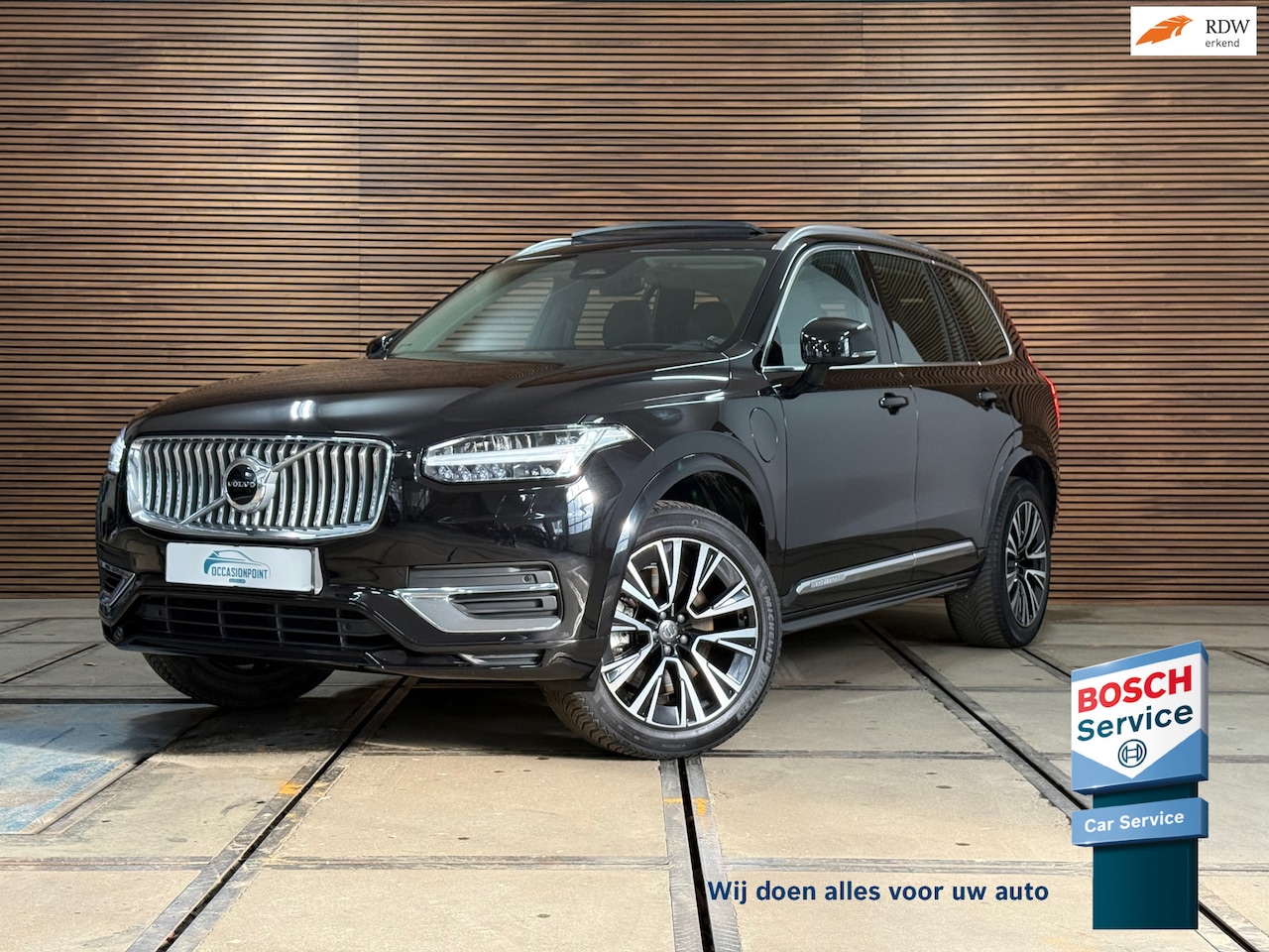 Volvo XC90 - T8 Recharge AWD Ultimate Bright | Facelift |Pano | 7p | H/K Premium Sound | Massage | Lich - AutoWereld.nl