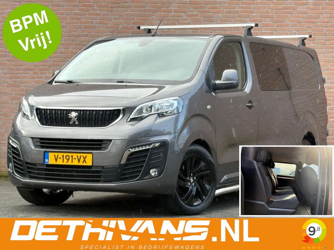 Peugeot Expert - 2.0BlueHDI 120 DC Premium / Camera / Cruise / Euro6 - AutoWereld.nl
