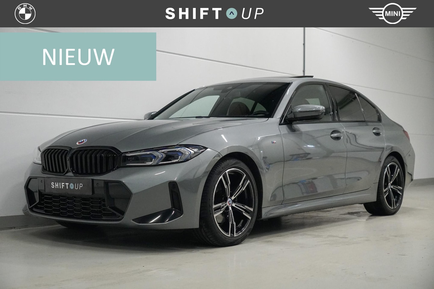 BMW 3-serie - 320i M-Sport | Schuifdak | Head Up | Tartufo Leder | Carbon - AutoWereld.nl
