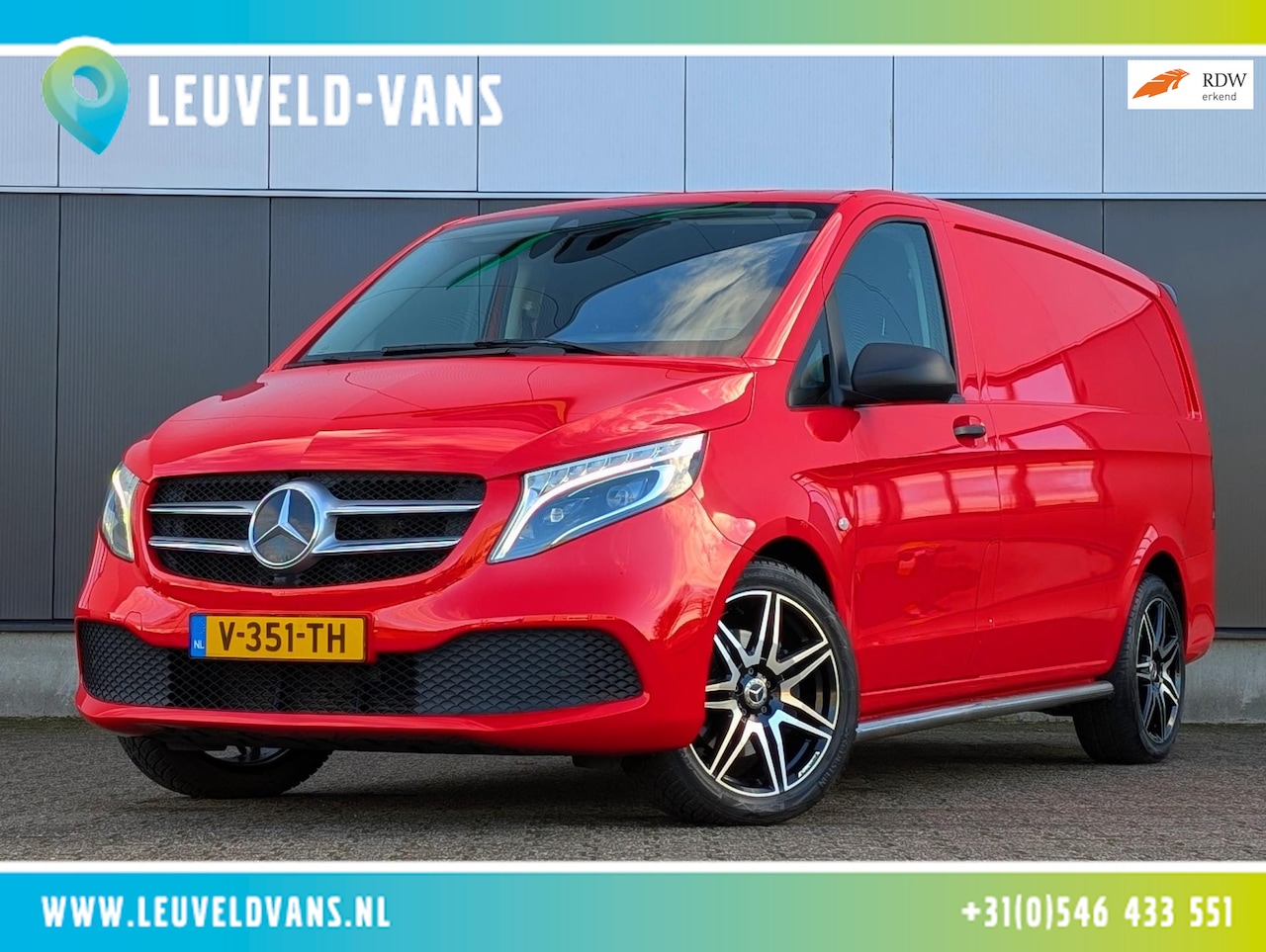 Mercedes-Benz Vito - 119 CDI AUTOMAAT LED CRUISE AIRCO TREKHAAK ACHTERUITRIJCAMERA LANG - AutoWereld.nl