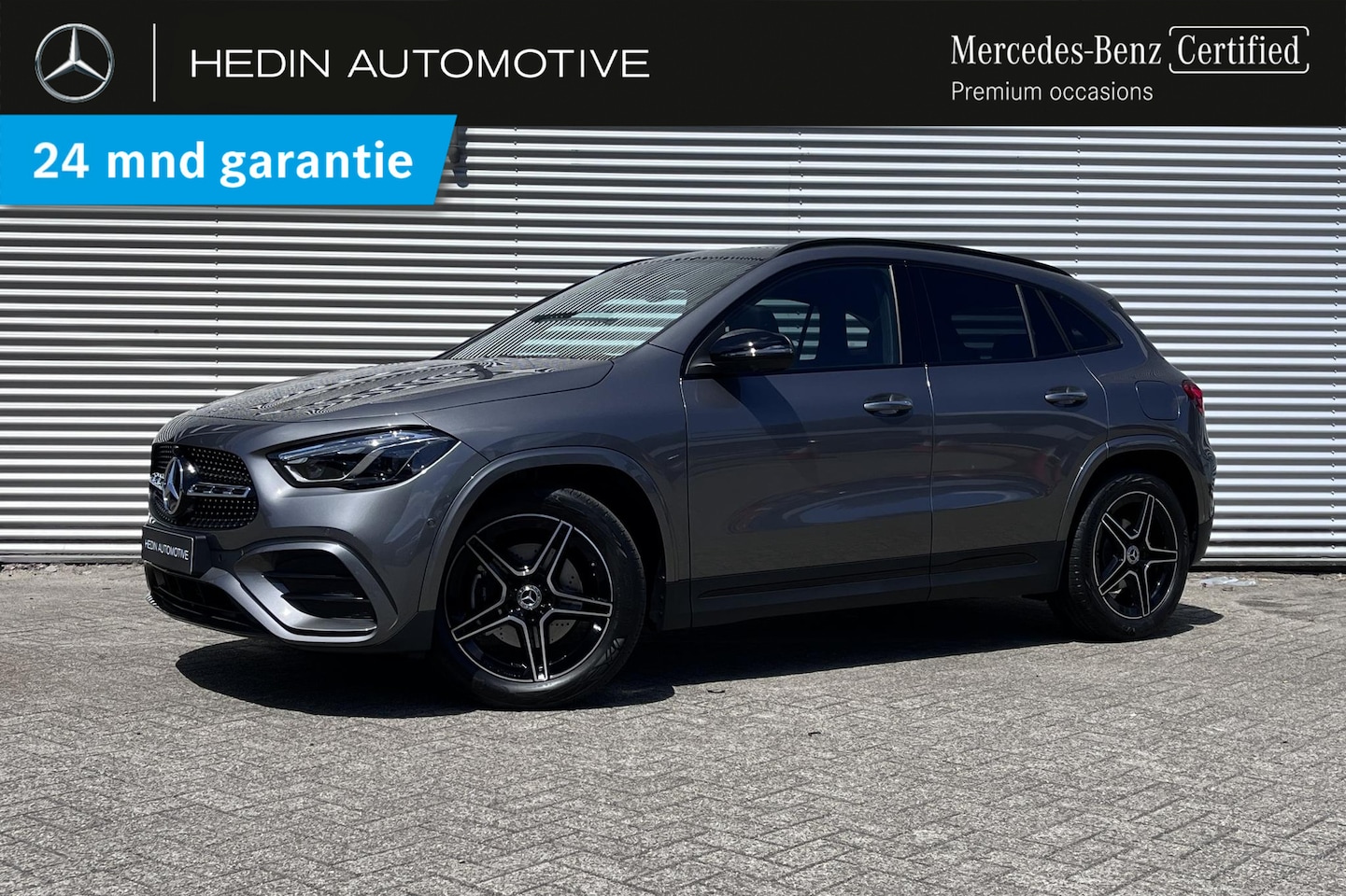 Mercedes-Benz GLA-Klasse - GLA 180 Automaat Business Solution AMG | Premium Plus Pakket | Nightpakket | Trekhaak - AutoWereld.nl
