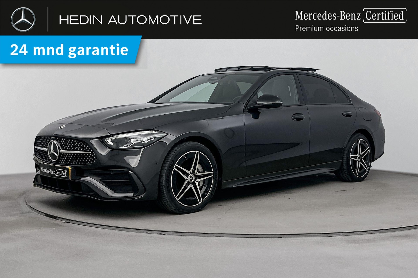 Mercedes-Benz C-klasse - C 300e Limousine Automaat AMG Line | Nightpakket | Panoramadak - AutoWereld.nl