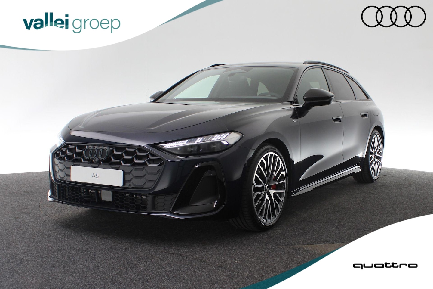 Audi A5 Avant - e-hybrid 367 pk quattro S edition Competition | 20" multispaak-design | Trekhaak, elektr. - AutoWereld.nl