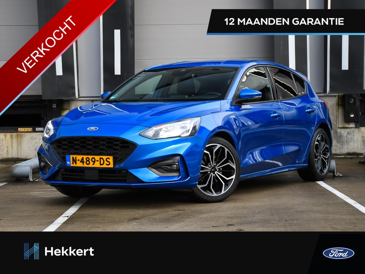 Ford Focus - ST Line Business 1.0 EcoBoost Hybrid 125pk WINTER PACK | 18''LM | ADAPT. CC | PDC + CAM. | - AutoWereld.nl