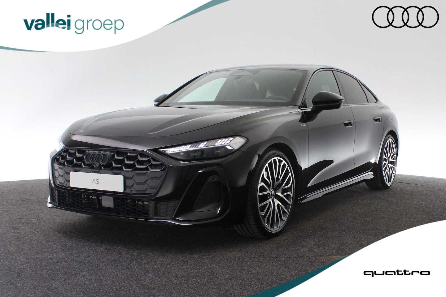 Audi A5 Limousine - S edition e-hybrid 299 pk quattro | Optiekpakket zwart-glanzend | 20" multispaak-design | - AutoWereld.nl