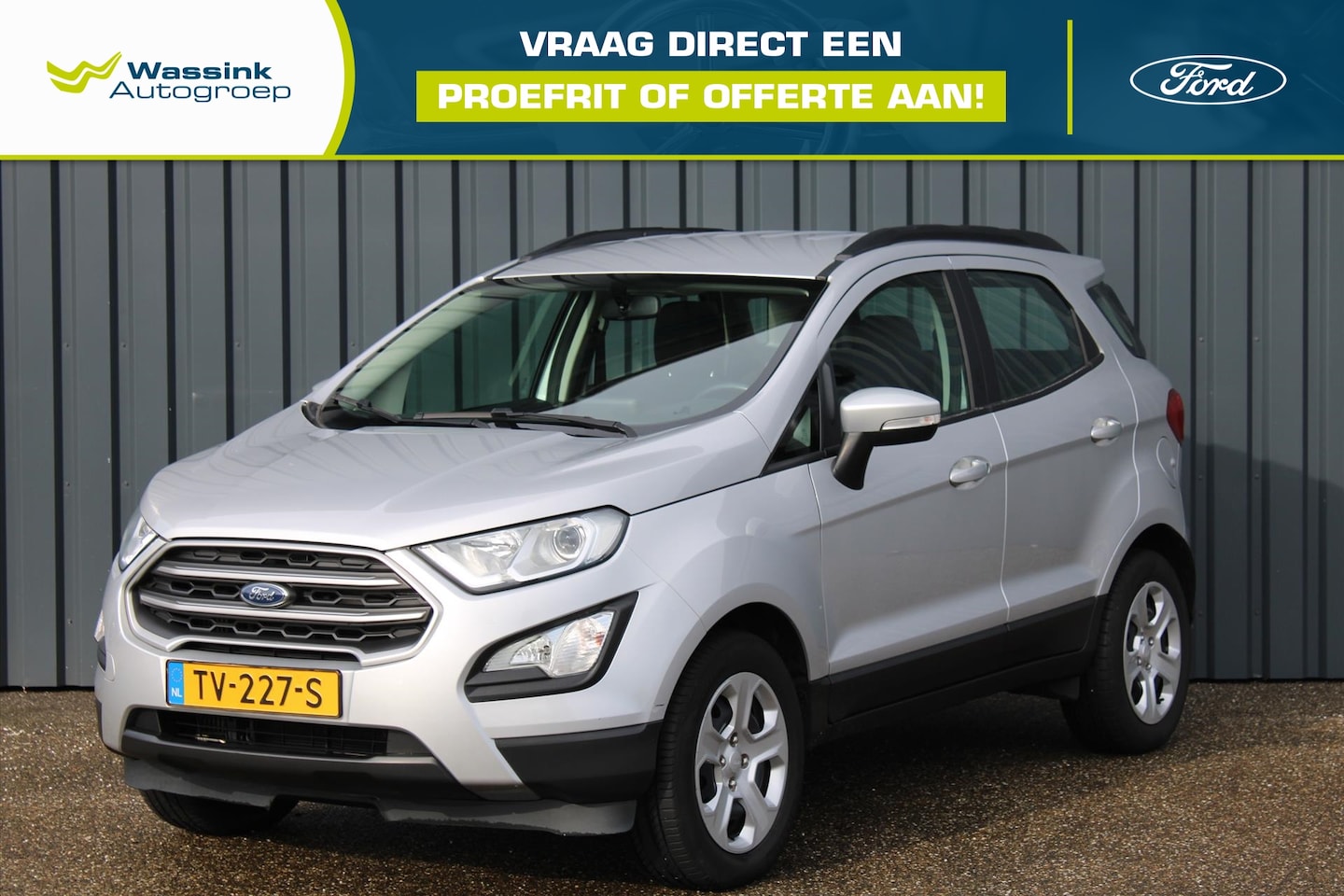 Ford EcoSport - 1.0 EcoBoost 125pk Trend|Navigatie|Parkeersensoren|Cruise control - AutoWereld.nl