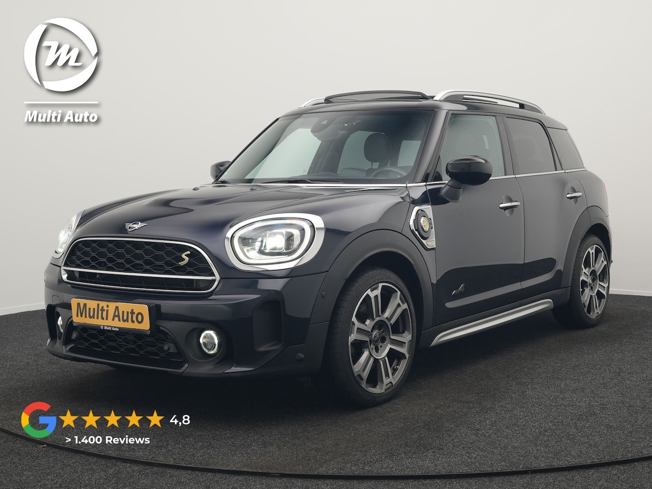 MINI Countryman - 1.5 Cooper S E ALL4 MINI Yours Plug In Hybrid 220pk Dealer O.H PHEV | Panodak | Adaptive C - AutoWereld.nl