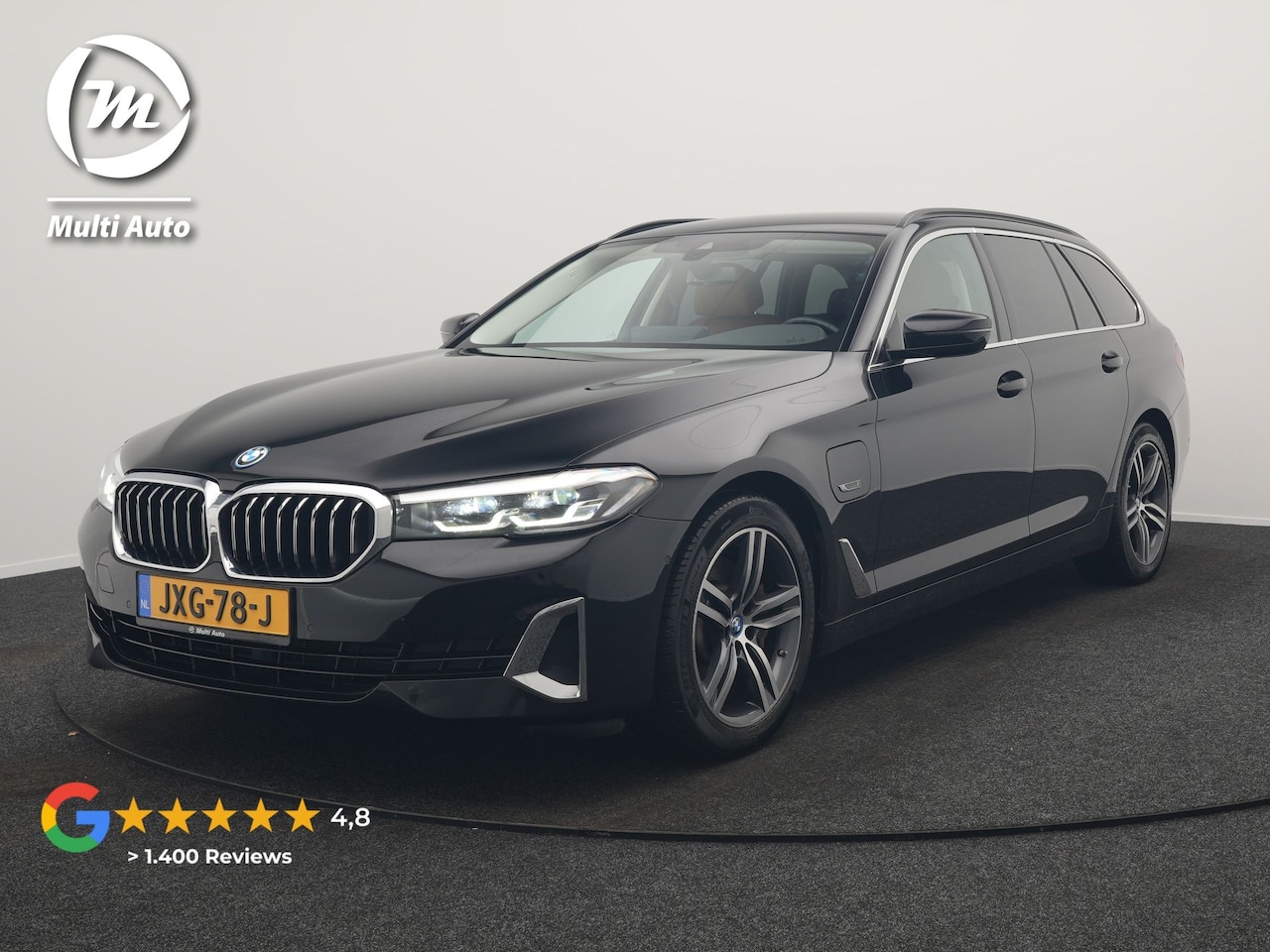BMW 5-serie Touring - 530e Luxury Line Plug In Hybrid 293pk Dealer O.H PHEV | Trekhaak Af Fabriek | Camera | Com - AutoWereld.nl