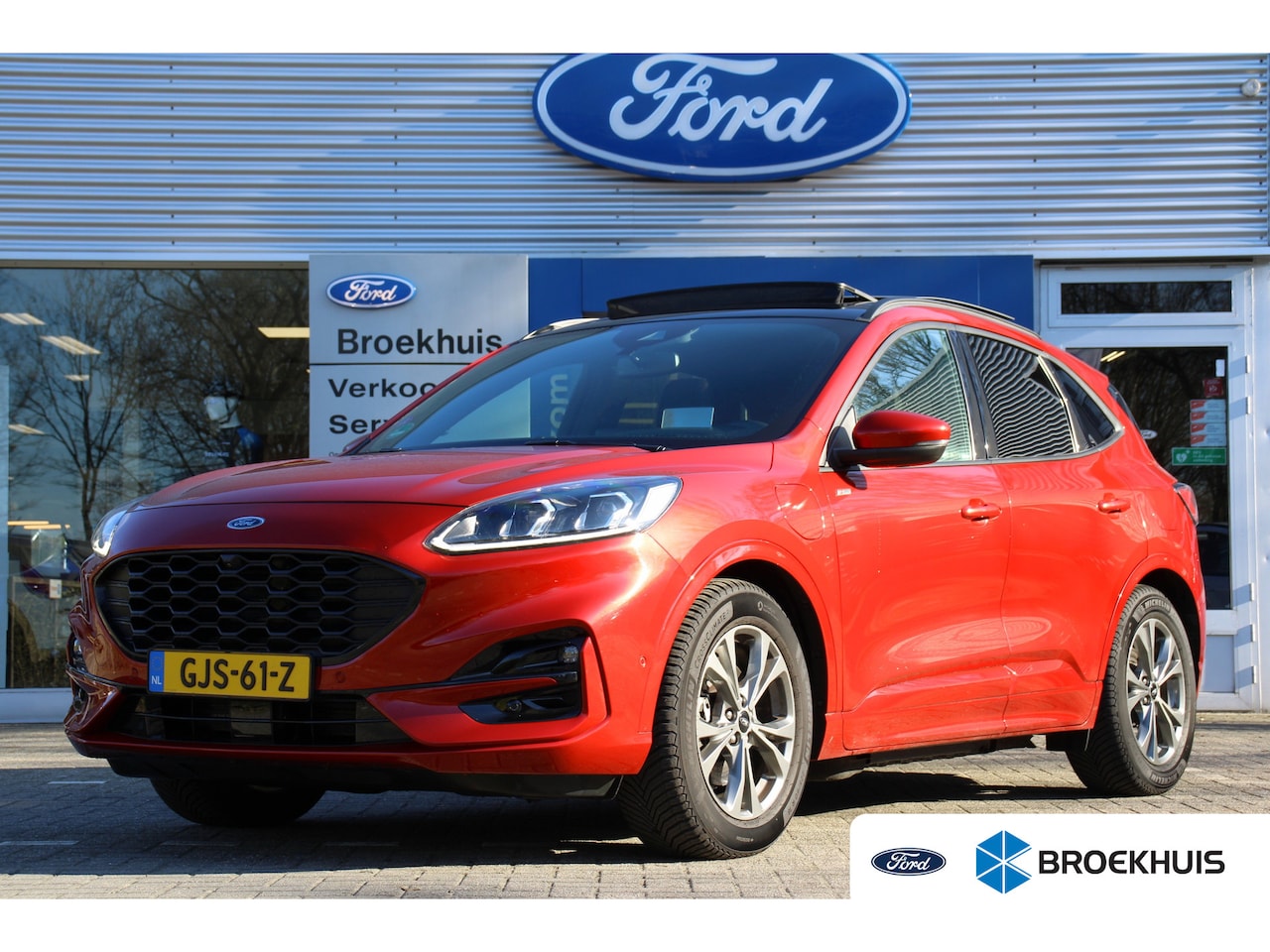 Ford Kuga - 2.5 PHEV ST-Line X | PANODAK | WINTERPACK | CAMERA | ADAPTIVE CRUISE | DODE HOEK | PARK SE - AutoWereld.nl