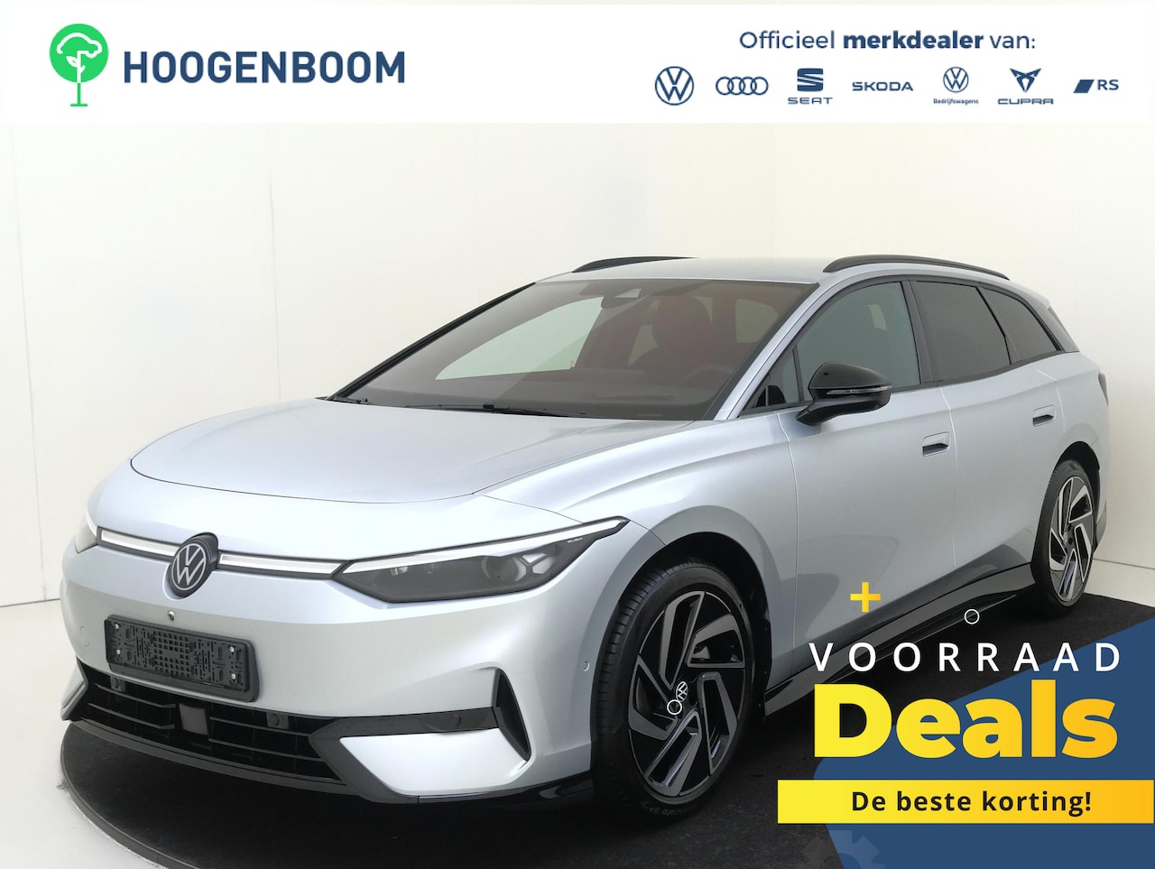 Volkswagen ID.7 Tourer - Pro Business | Achterbank in ongelijke delen neerklapbaar incl. middenarmsteun en doorlaad - AutoWereld.nl