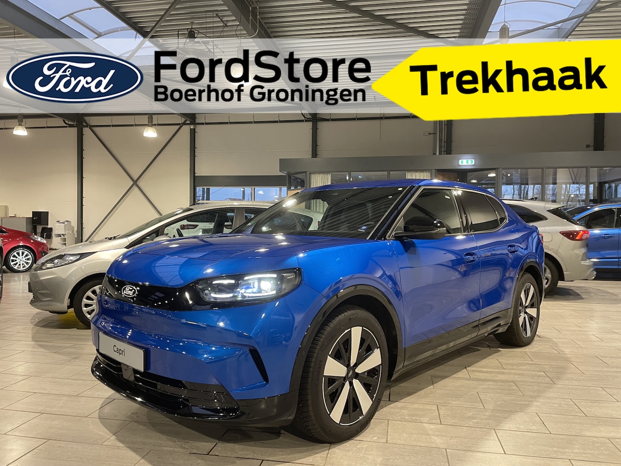 Ford Capri - Extended Range RWD 77 kWh | Trekhaak | Warmtepomp | Adapt. Cruise | Winter Pack | El. vers - AutoWereld.nl