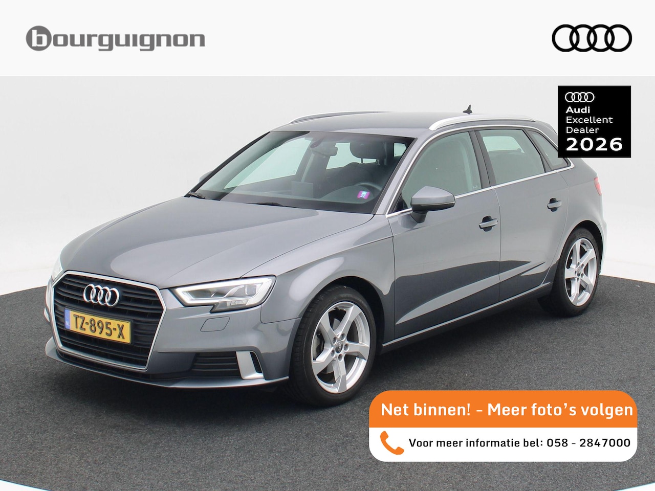 Audi A3 Sportback - 30 TFSi 115 Pk Automaat Sport Lease Edition | Cruise Control | Navigatie | Led Koplampen | - AutoWereld.nl