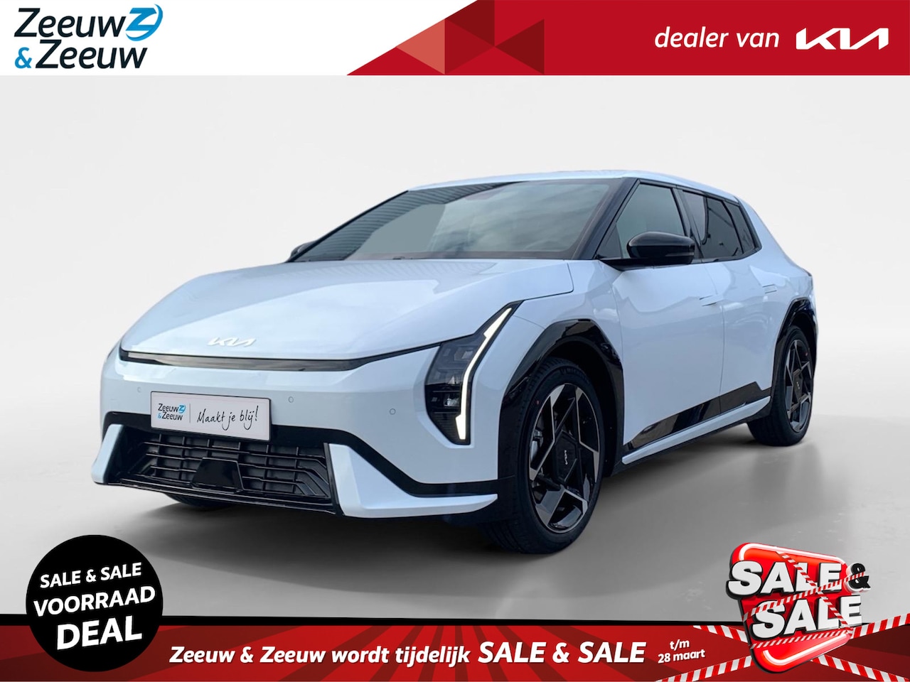 Kia EV4 - GT-PlusLine 81.4 kWh | NIEUW MODEL | 204 pk | 595 km actieradius | NU €4000,- Inruilpremie - AutoWereld.nl