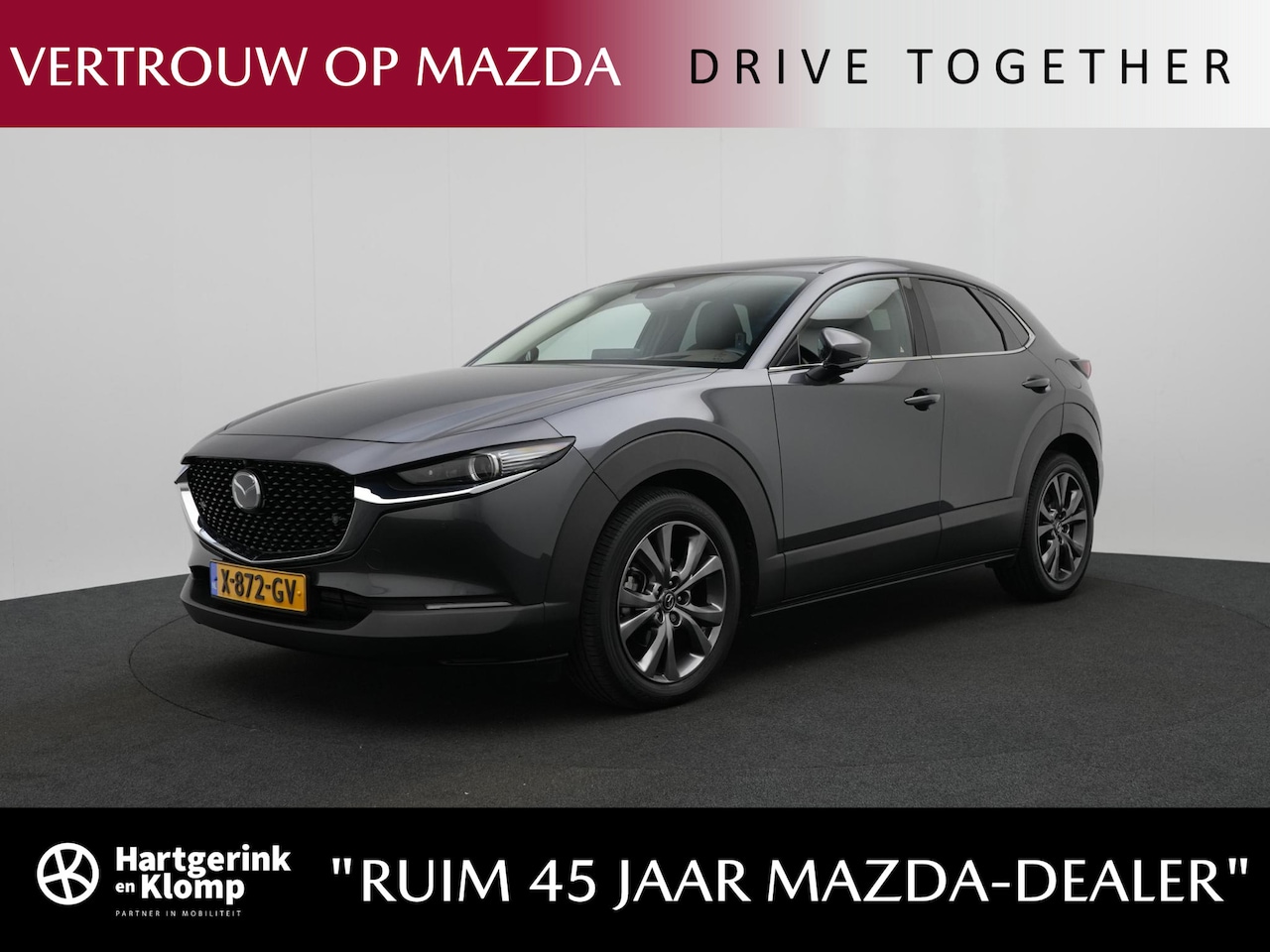 Mazda CX-30 - 2.0 e-SkyActiv-X Exclusive-line automaat met Sunroof, Driver Assistance & Sound Pack, Blac - AutoWereld.nl