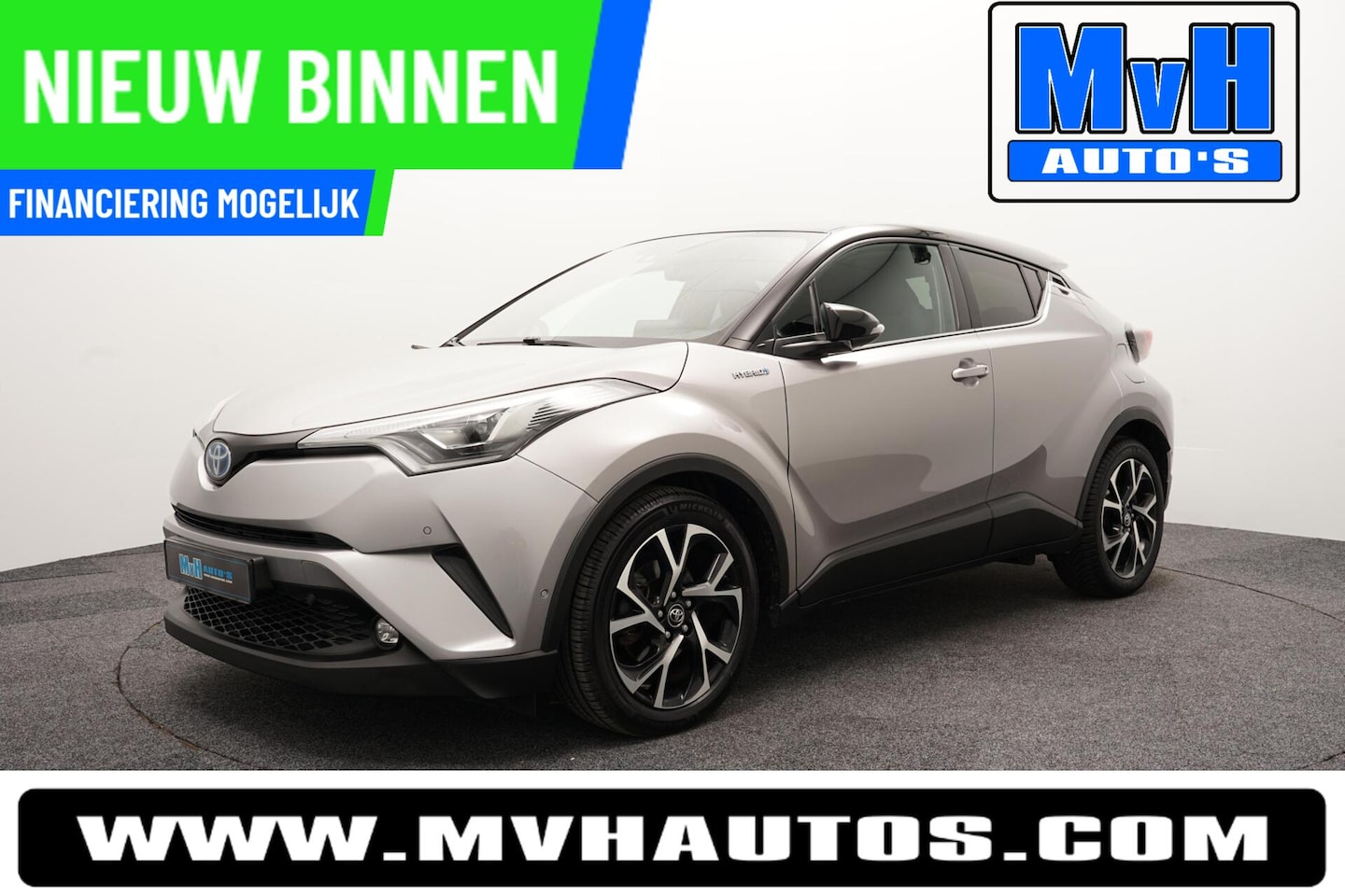 Toyota C-HR - 1.8 Hybrid Style|LUXE!|STOELVERW|KEYLESS|CAMERA - AutoWereld.nl