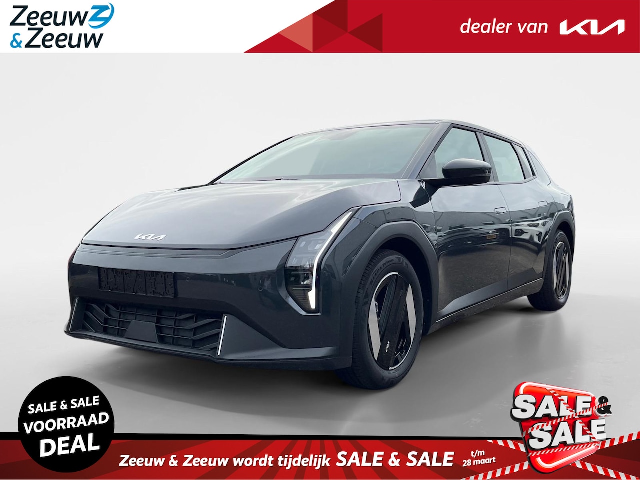 Kia EV4 - Air 81.4 kWh | NIEUW MODEL | 204 pk | 595 km actieradius | NU €4000,- Inruilpremie | Bel v - AutoWereld.nl