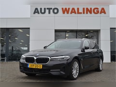 BMW 5-serie Touring - 530e Leer | Head Up | Stuur-Stoelverw v+a | Adapt Cr | Sfeerverl.| Dealer onderhouden