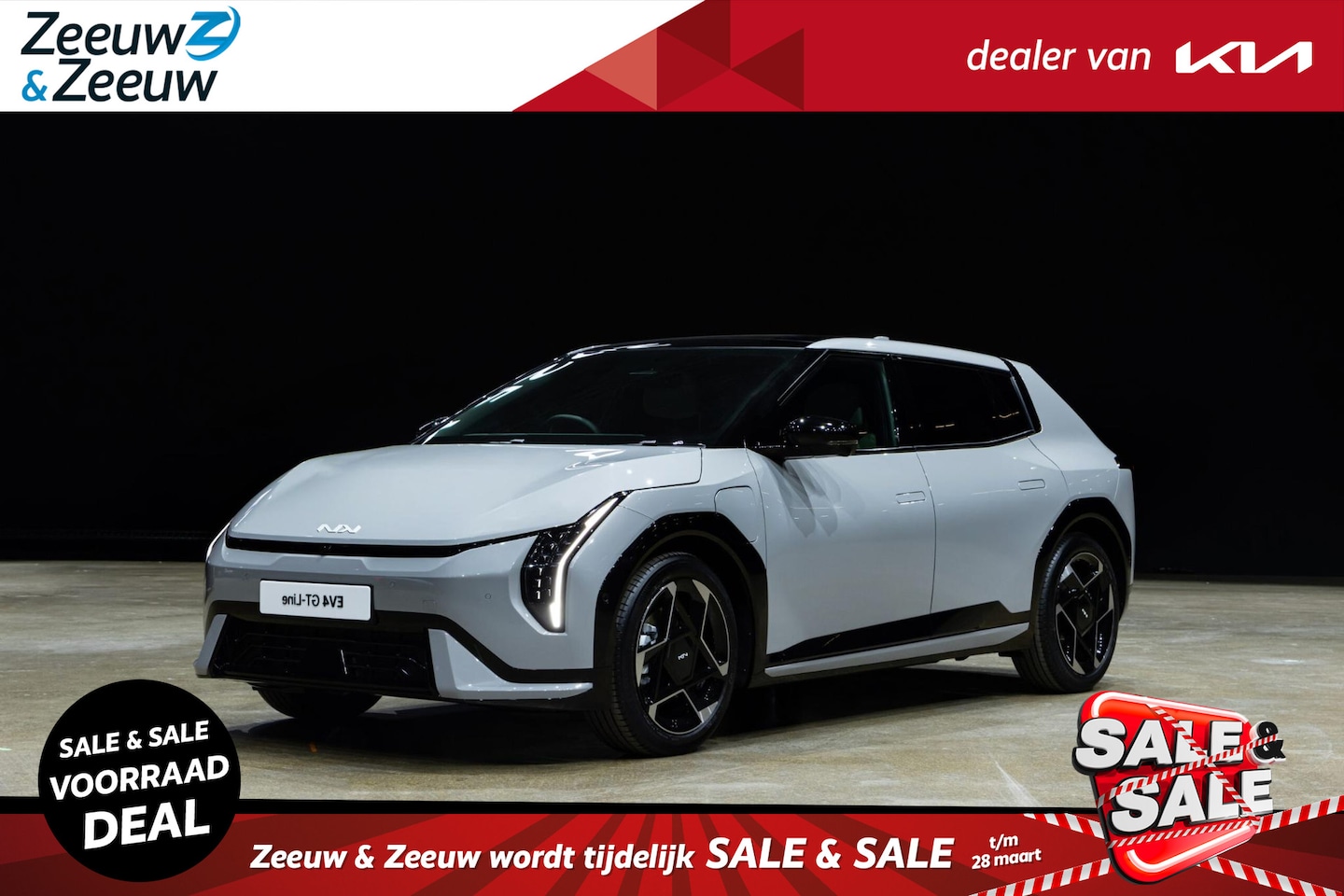 Kia EV4 - GT-Line Business Edition 81.4 kWh VANAF 230,- BIJTELLING PM vraag naar de beschikbaarheid - AutoWereld.nl