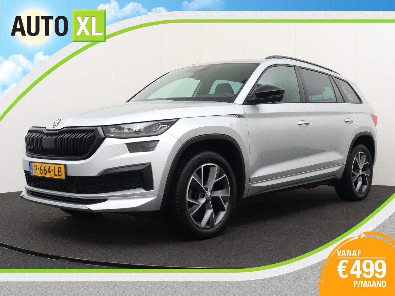 Skoda Kodiaq - 1.5 150 PK Aut. Sportline 7-Pers Ad.Cruise Camera Memory - AutoWereld.nl