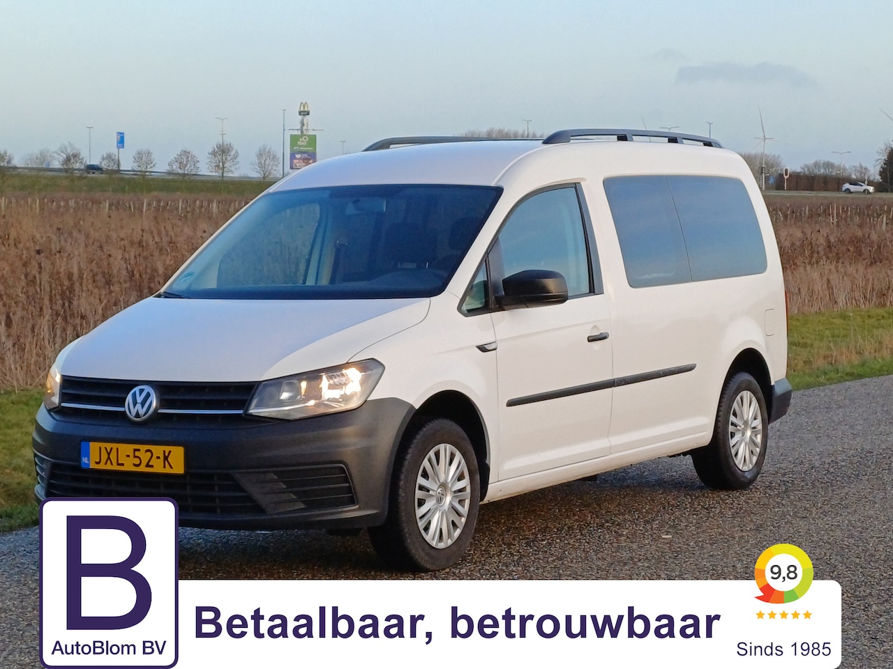 Volkswagen Caddy Maxi - TSI Comfortline 5p /Ideaal als Camper1/Lage Km!/Schuifdak/Cruise/ - AutoWereld.nl