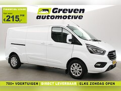 Ford Transit Custom - 2.0 TDCI 170PK L2H1 | Aut. | Airco | Cruise | 3 Zits | Trekh. | Camera | Carplay | Stoelve
