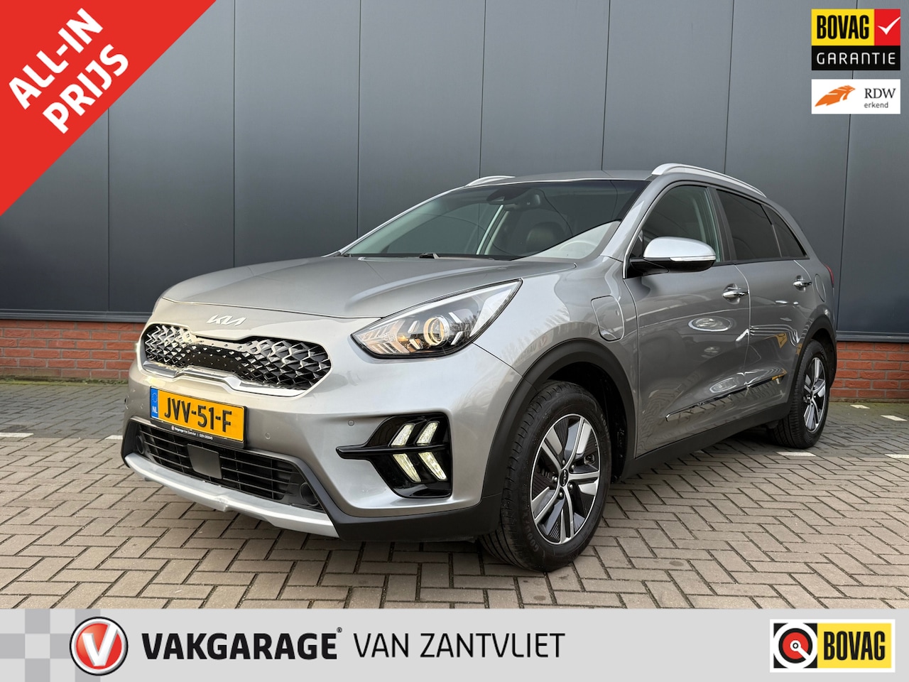 Kia Niro - 1.6 GDi PHEV DynamicLine 1.6 GDi PHEV DynamicLine (12 mnd BOVAG-garantie) - AutoWereld.nl