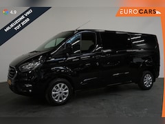Ford Transit Custom - 300 2.0 TDCI L2H1 Limited Dubbele cabine Navi| Airco| 2 Schuifdeuren | Trekhaak| PDC| Carp