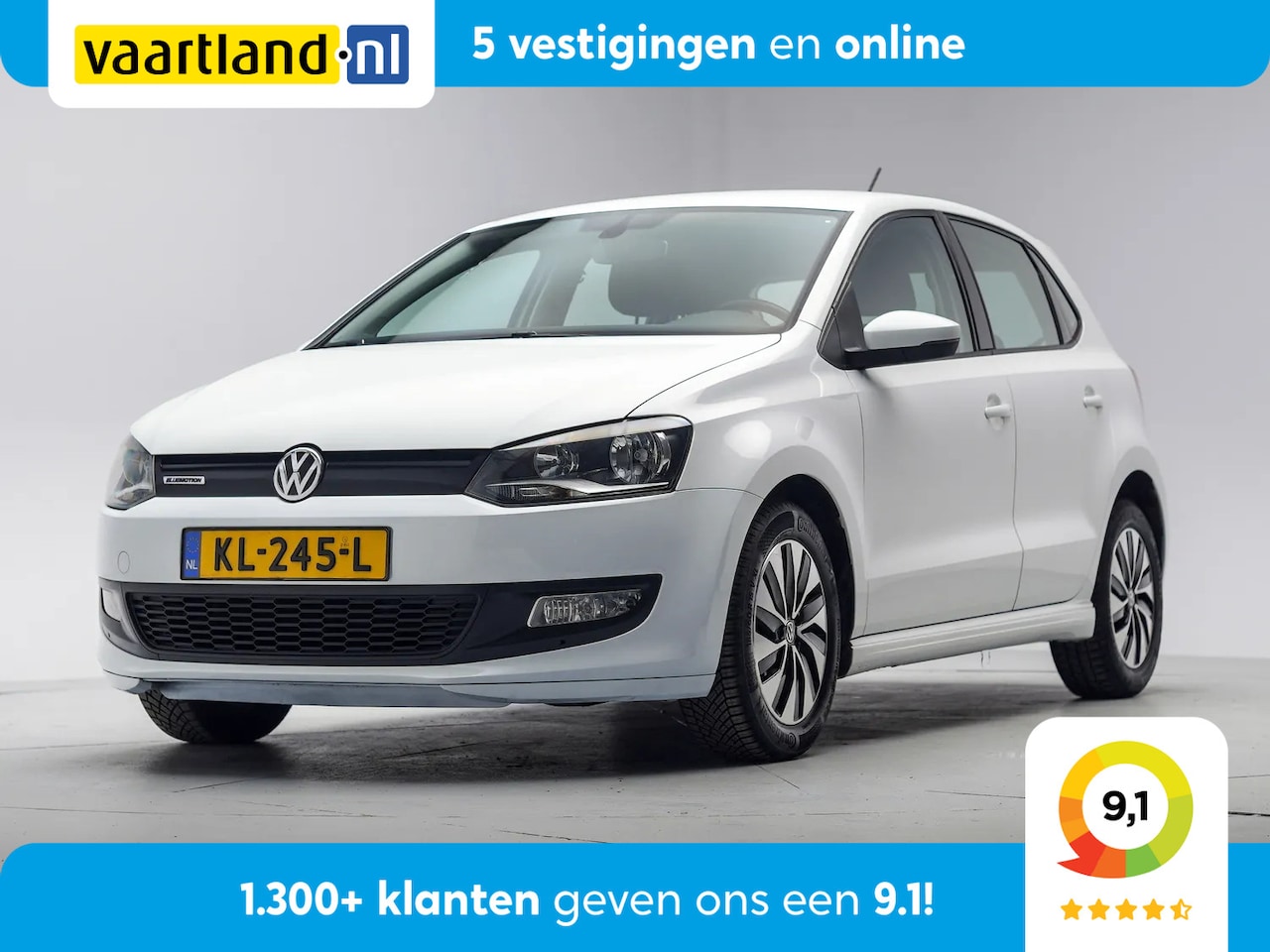 Volkswagen Polo - 1.0 BlueMotion [AC, Cruise, LMV] - AutoWereld.nl