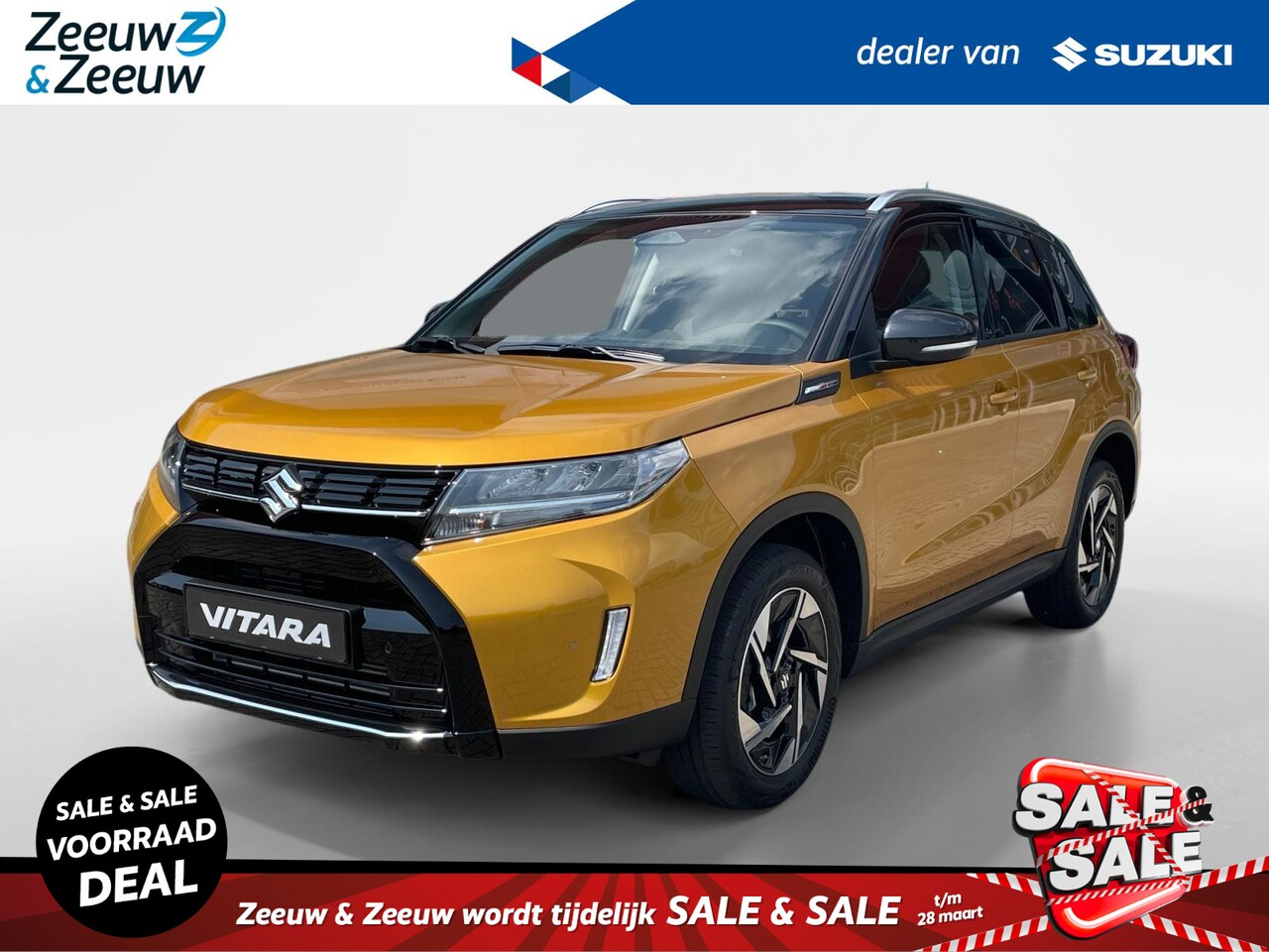 Suzuki Vitara - 1.4 Boosterjet Smart Hybrid Style automaat | €1500.- korting | Hoge instap | Navigatie | A - AutoWereld.nl