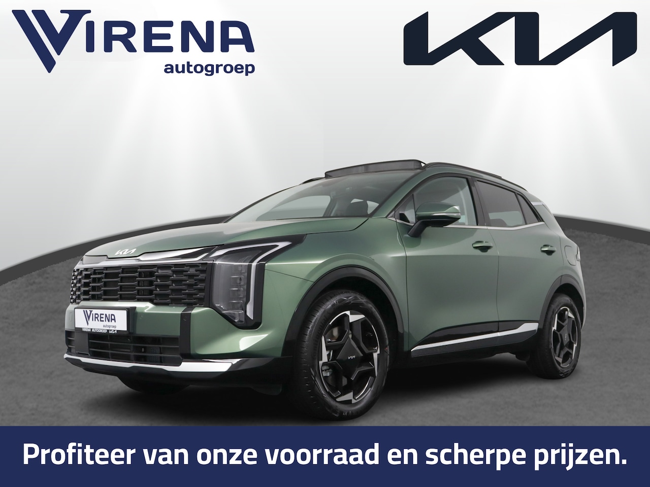 Kia Sportage - 1.6 T-GDi Hybrid DynamicPlusLine Inclusief €2.000 inruilpremie - Stoelverwarming - Adaptie - AutoWereld.nl