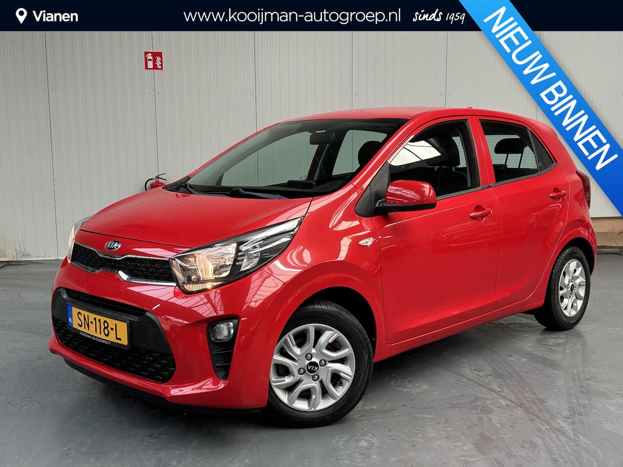 Kia Picanto - 1.0 CVVT ComfortPlusLine Navigator Nieuw geleverd,1e eigenaar, Navigatie, Achteruitrijcame - AutoWereld.nl