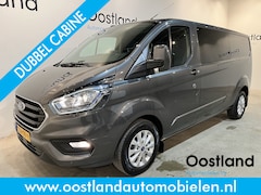Ford Transit Custom - 2.0 TDCI L2H1 Limited 130 PK DC Dubbel Cabine / Euro 6 / Airco / Cruise Control / CarPlay