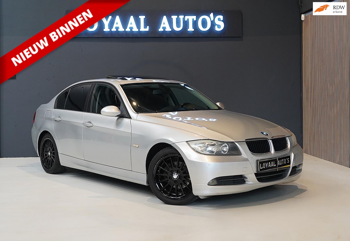 BMW 3-serie - 320i | AUT | GLAZEN-DAK | AIRCO | CRUISE | LEDER | STOEL.VERW | APK. - AutoWereld.nl