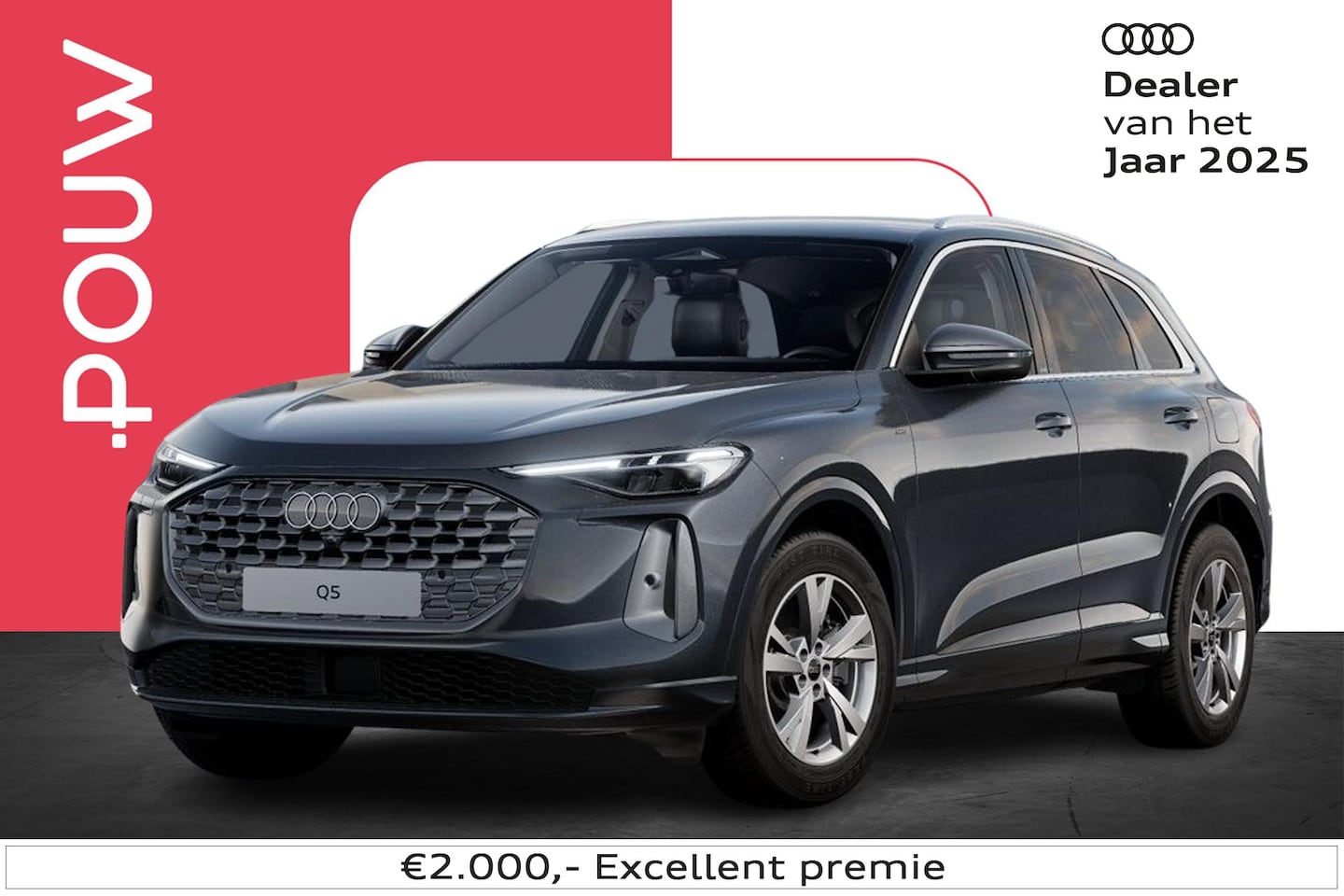 Audi Q5 - 2.0 e-hybrid 299pk quattro Advanced edition | Sportstoelen leder | Matrix LED | Omgevingsc - AutoWereld.nl