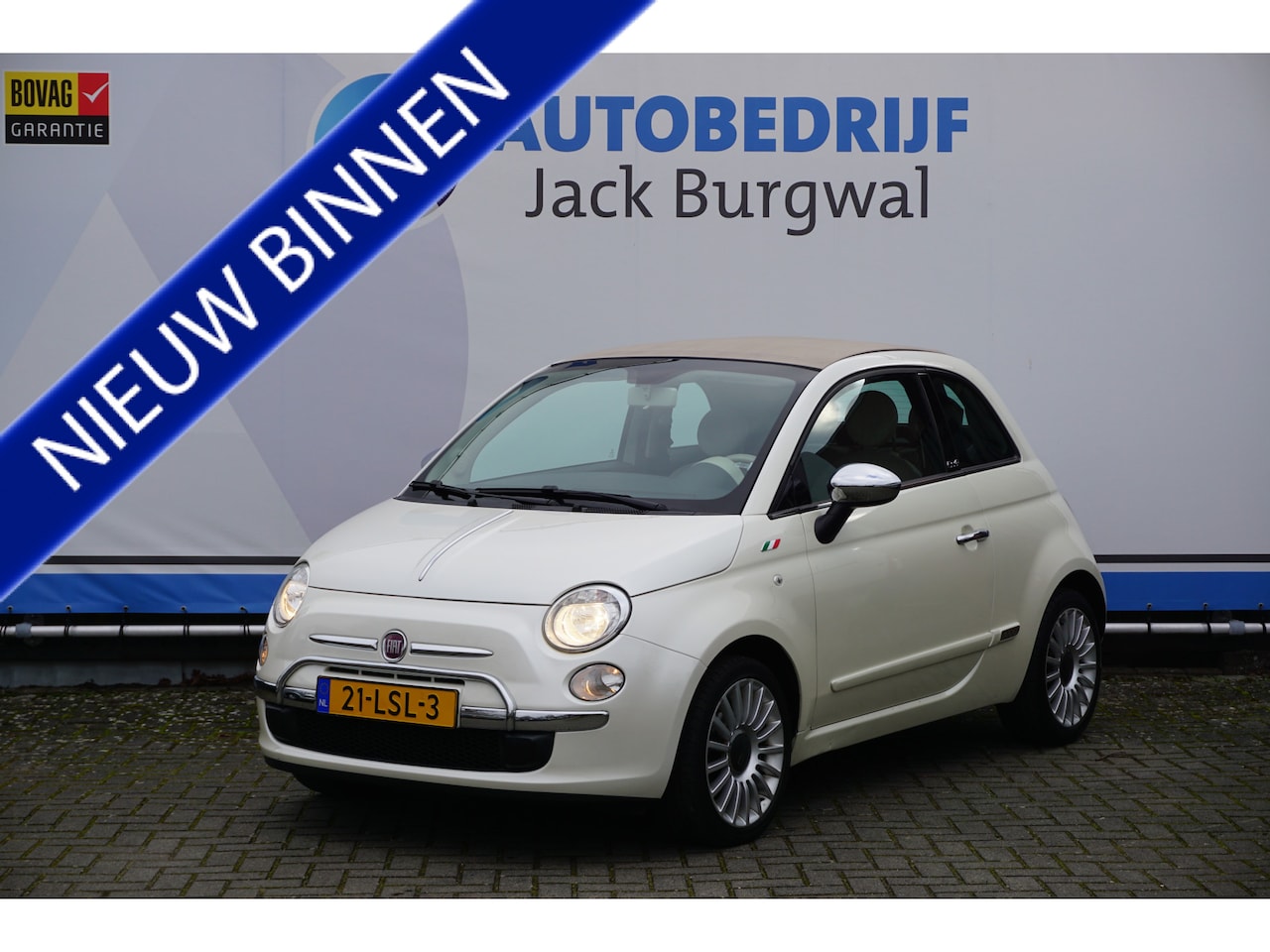 Fiat 500 C - 1.2 Lounge Bluetooth | Airco | PDC *All in prijs* - AutoWereld.nl