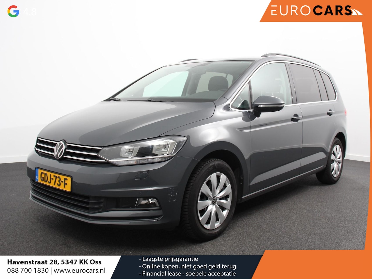 Volkswagen Touran - 1.5 TSI 150pk DSG Comfortline Plus 7p | Navigatie | Apple Carplay/Android Auto | Wegklapba - AutoWereld.nl