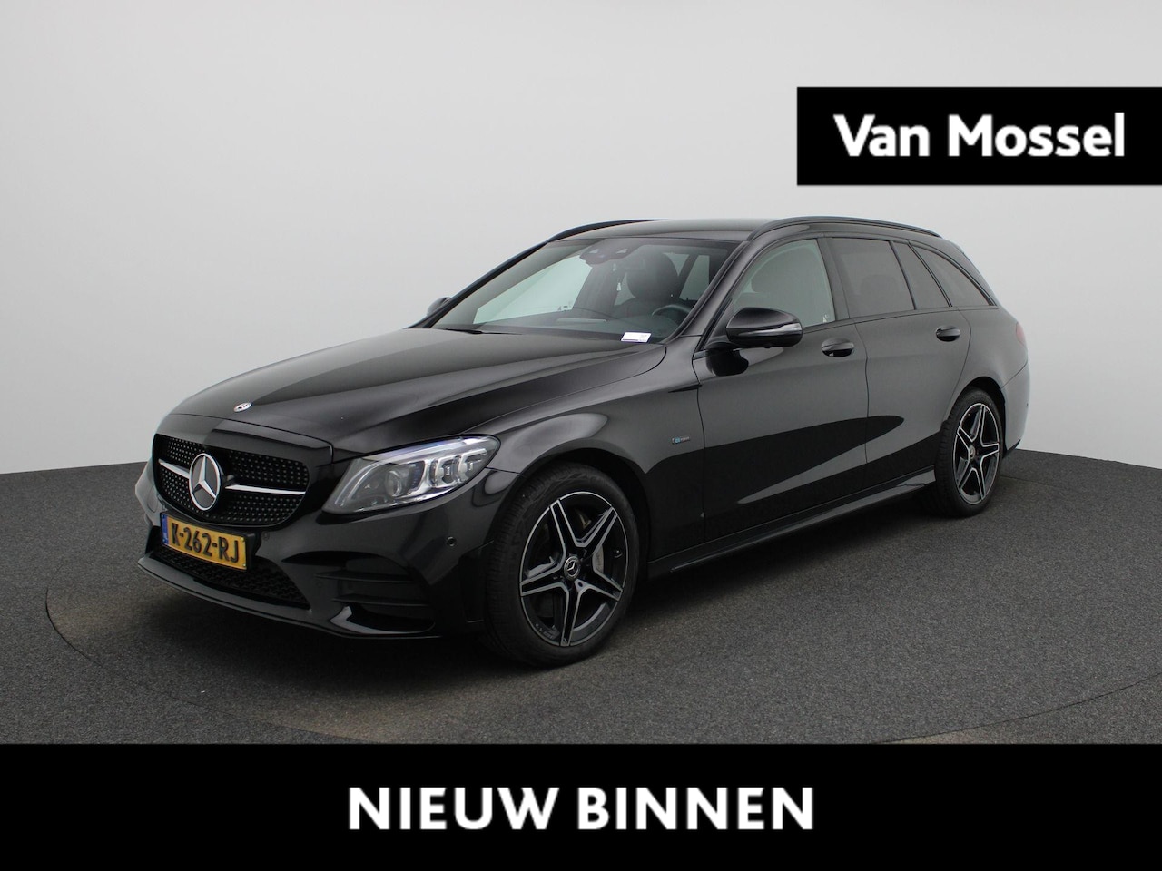Mercedes-Benz C-klasse Estate - 300 e Business Solution AMG Limited | Automaat | 360. Camera | Navigatie | Stoelverwarming - AutoWereld.nl