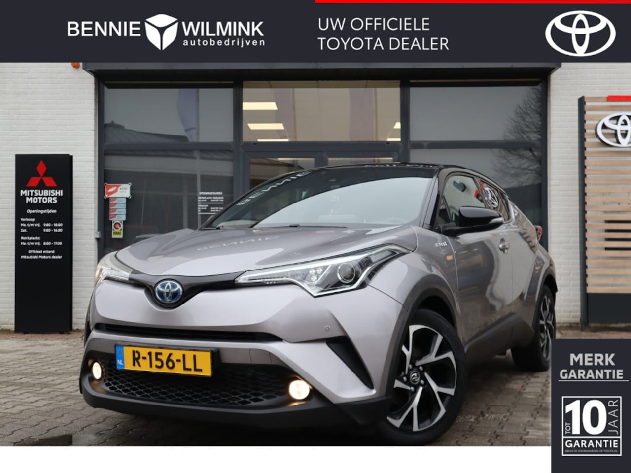 Toyota C-HR - 1.8 Hybrid Style Bi-Tone | Parkeersensoren | Stoelverwarming - AutoWereld.nl