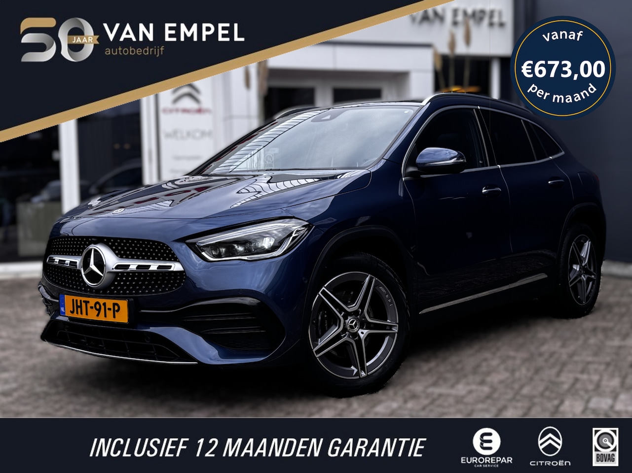 Mercedes-Benz GLA-Klasse - 250 e AMG Line | 96 % SOH | Pano | Trekhaak uitklapbaar | LED | Elek. Achterklep | Camera - AutoWereld.nl