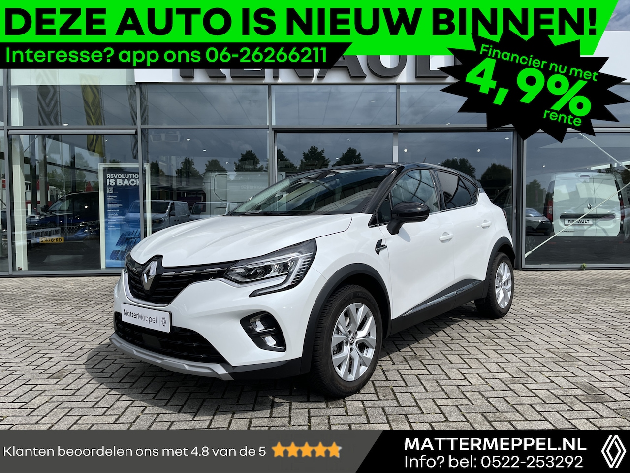 Renault Captur - 1.0 TCe 90 Intens | NL Auto | All Seasons | Camera + Parkeersensoren | Navigatie | Climate - AutoWereld.nl