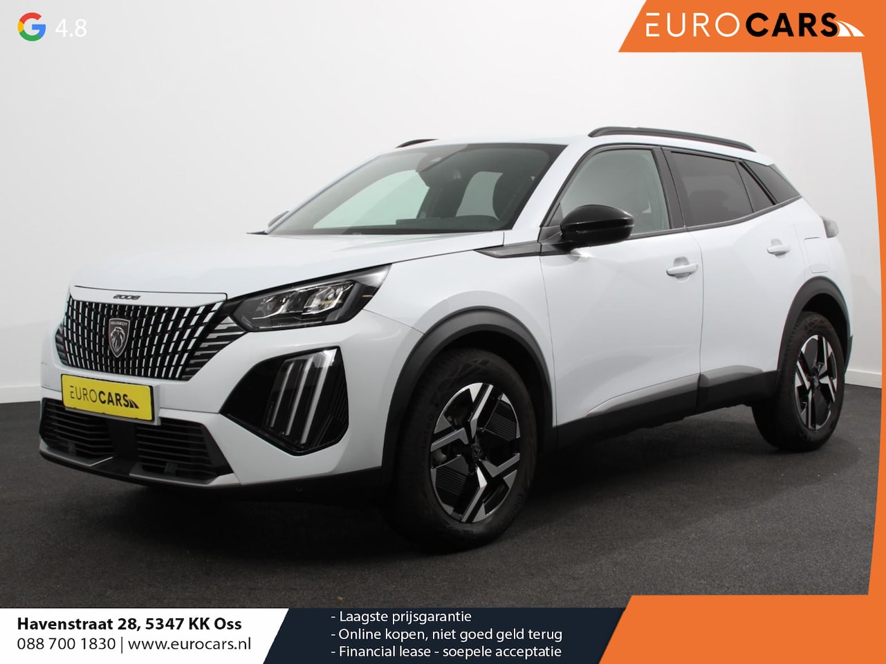 Peugeot 2008 - 1.2 Hybrid 136 pk Automaat Allure | Navigatie | Apple Carplay/Android Auto | Climate Contr - AutoWereld.nl