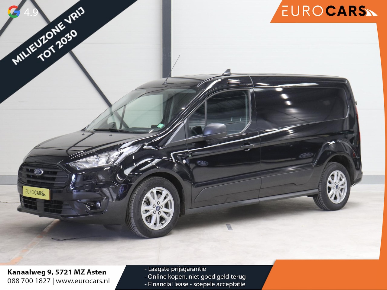 Ford Transit Connect - L2 Trend Automaat Navigatie Airco Parkeersensoren Cruise Control 3Zits Camera Trekhaak - AutoWereld.nl