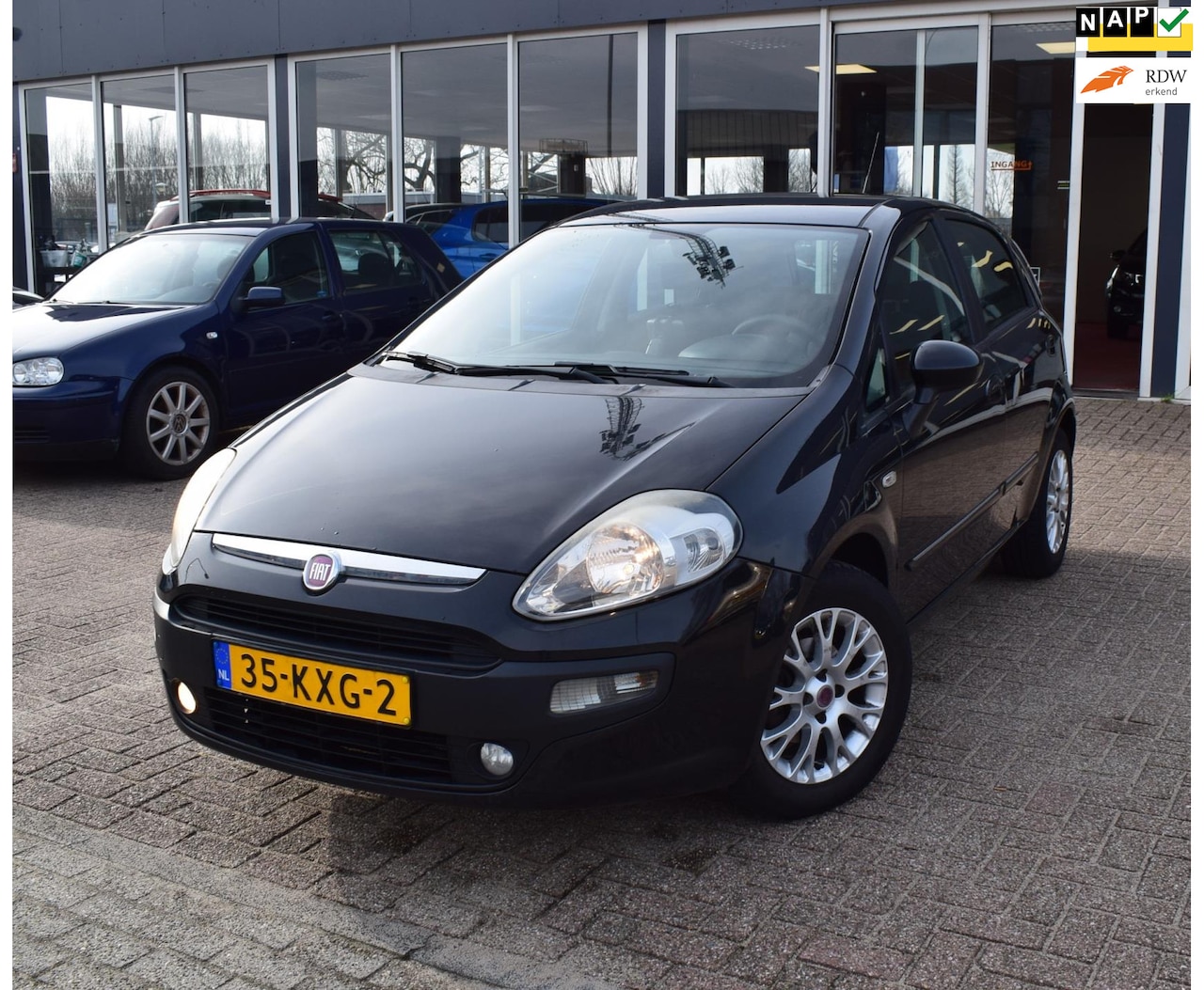 Fiat Punto Evo - 1.4 Dynamic | CRUISE CONTROL | CLIMATE CONTROL | AUTOMAAT| ELEKTRISCHE RUITBEDIENING | - AutoWereld.nl