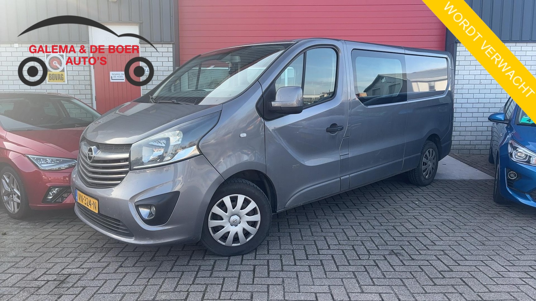 Opel Vivaro - 1.6 CDTI L2H1 DC Edition 1STE EIG / ISOFIX / TREKHAAK / CAMERA / NAVI / AIRCO / PDC / BLUE - AutoWereld.nl