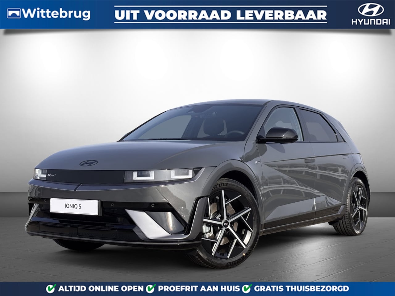 Hyundai IONIQ 5 - N Line Business 84 kWh VALE Volledig Elektrisch met 515 KM RANGE WLTP, Navigatie, Camera e - AutoWereld.nl