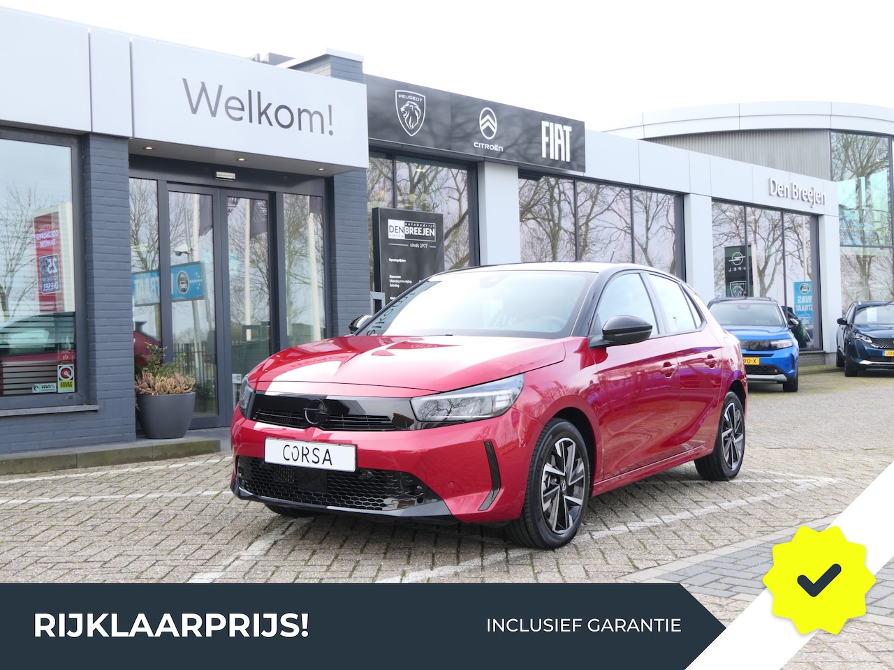 Opel Corsa - 1.2 Turbo Hybrid GS Automaat | Dodehoek detectie | Bluetooth | LMV 16' - AutoWereld.nl