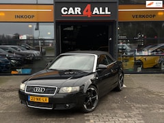 Audi A4 Cabriolet - 3.0 V6 Pro Line LEDER/RS VELGEN/NIEUWSTAAT/APK 12-08-2026