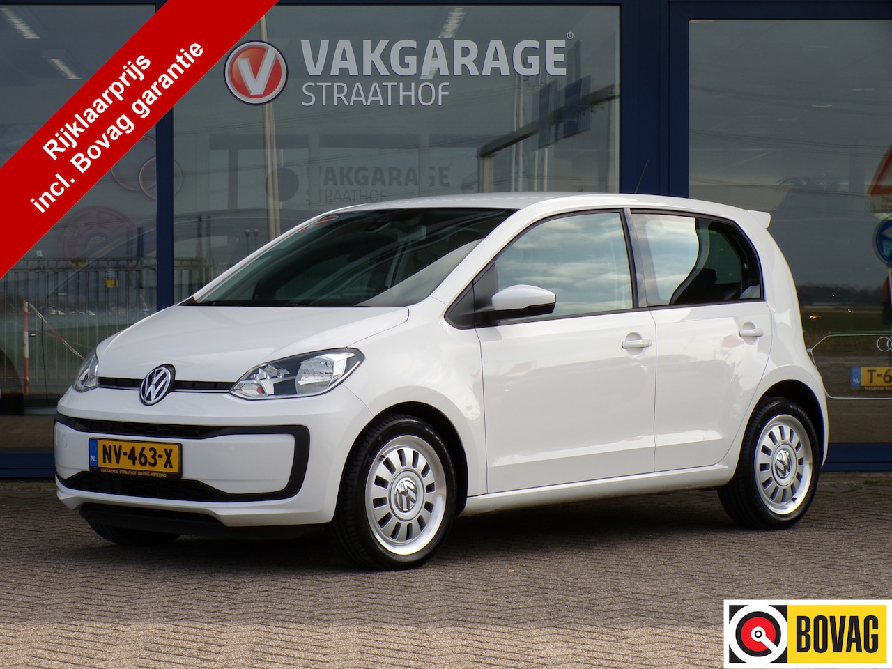 Volkswagen Up! - 1.0 BMT move up! 1.0 BMT move up!, Bluetooth / Airco / 5-Deurs / 16'' LMV - AutoWereld.nl