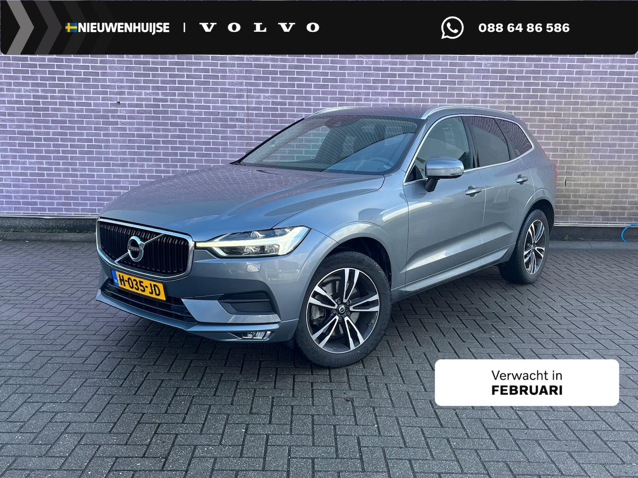 Volvo XC60 - 2.0 B5 Momentum Pro | Lederen Bekleding | Sportstoelen | Achteruitrijcamera | Parkeersenso - AutoWereld.nl